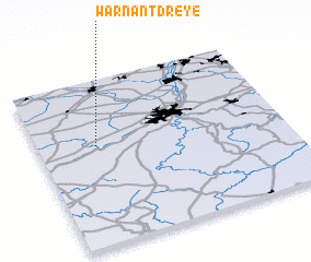 3d view of Warnant-Dreye