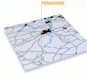 3d view of Fond Guérin