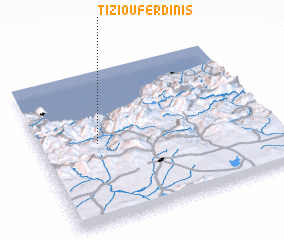 3d view of Tizi Ou Ferdinis