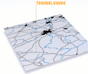 3d view of Trou de Leuvre