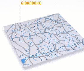 3d view of Gidan Doke