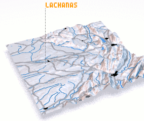 3d view of La Chanas