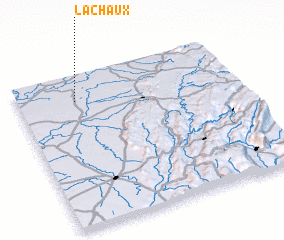 3d view of La Chaux