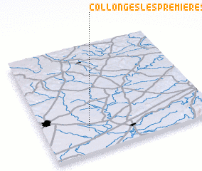 3d view of Collonges-lès-Premières