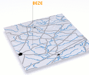 3d view of Bèze