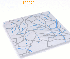 3d view of Sanaga