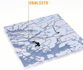 3d view of Isdalsstø