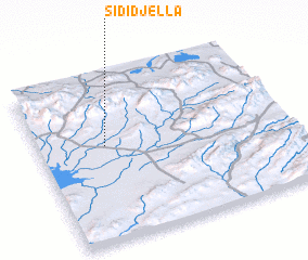 3d view of Sidi Djella