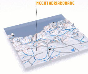 3d view of Mechta Dria Romane