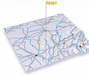 3d view of Priay