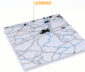 3d view of Les Avins