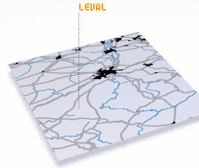 3d view of Le Val