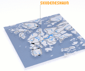 3d view of Skudeneshavn