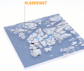 3d view of Oldereidet