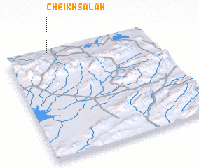 3d view of Cheïkh Salah