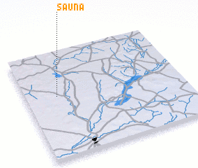 3d view of Sauna