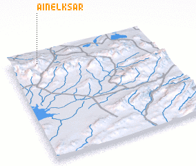 3d view of ʼAïn el Ksar