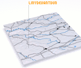 3d view of Liny-devant-Dun