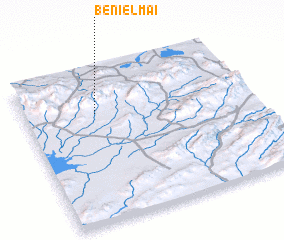 3d view of Beni el Maï