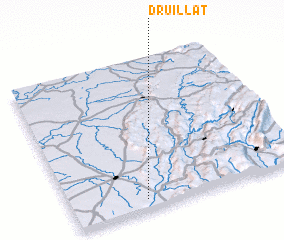 3d view of Druillat