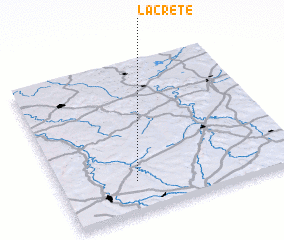 3d view of Lacrète