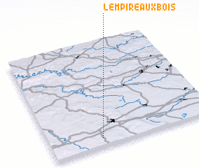 3d view of Lempire-aux-Bois