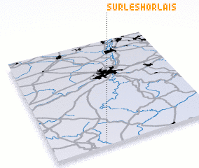 3d view of Sur les Horlais