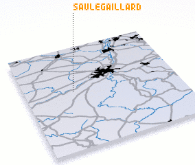 3d view of Saule Gaillard