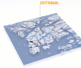 3d view of Skitnadal