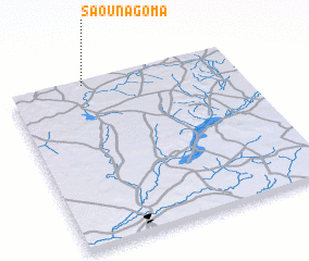 3d view of Saouna Goma