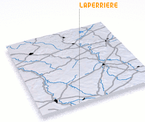 3d view of La Perrière