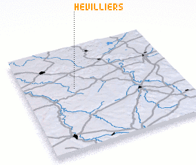 3d view of Hévilliers