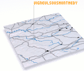 3d view of Vigneul-sous-Montmédy