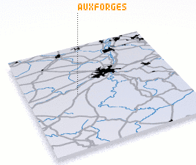 3d view of Aux Forges