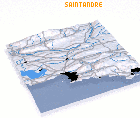 3d view of Saint-André