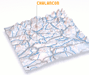 3d view of Chalançon