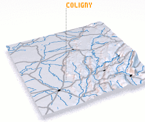 3d view of Coligny