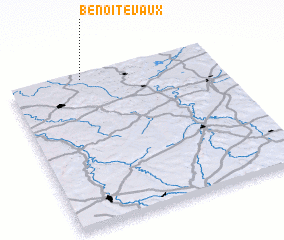 3d view of Benoîte-Vaux