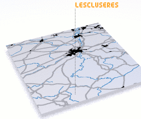 3d view of Les Clusères