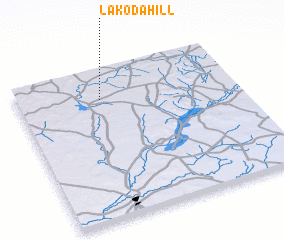 3d view of Lakoda Hill