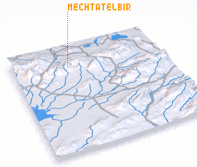 3d view of Mechtat el Bir