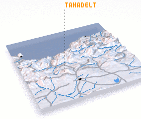 3d view of Tahadelt