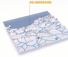 3d view of Oulad er Rouni