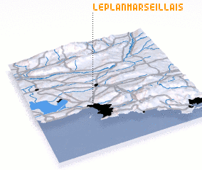 3d view of Le Plan Marseillais