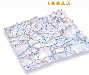 3d view of La Gabelle