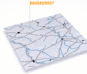 3d view of Baudrémont