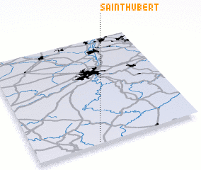 3d view of Saint-Hubert