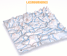 3d view of Les Mourières