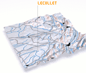 3d view of Le Collet