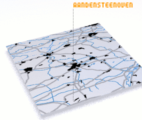 3d view of Aan den Steenoven